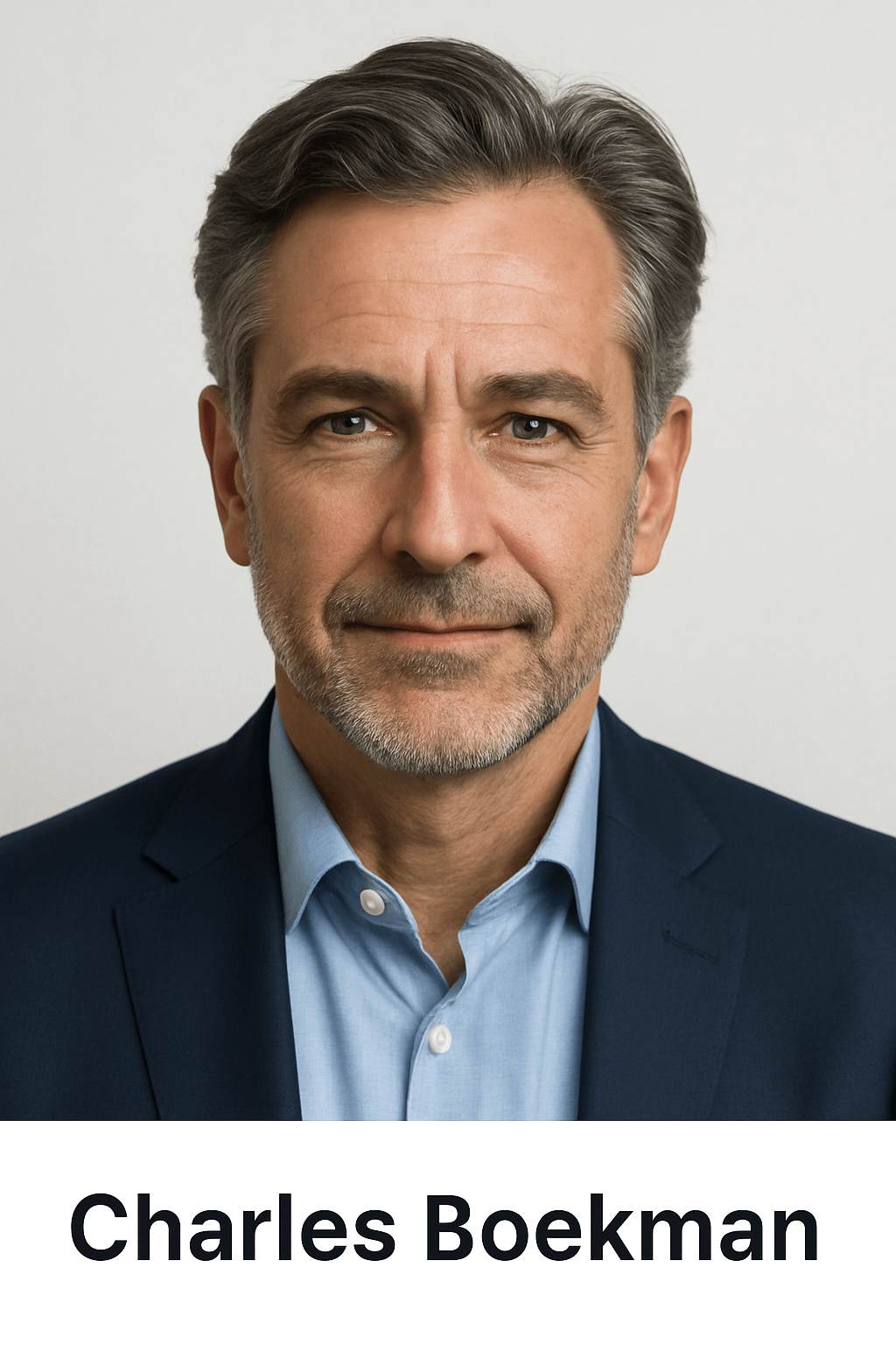 Portret van Charles Boekman