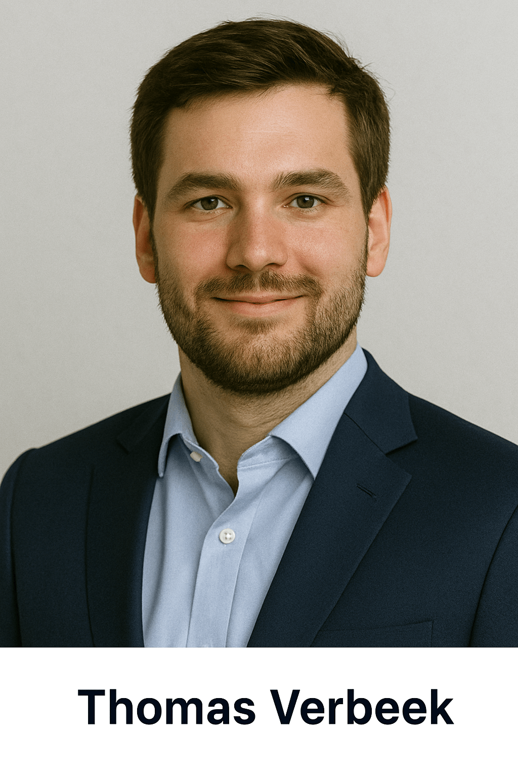 Portret van Thomas Verbeek